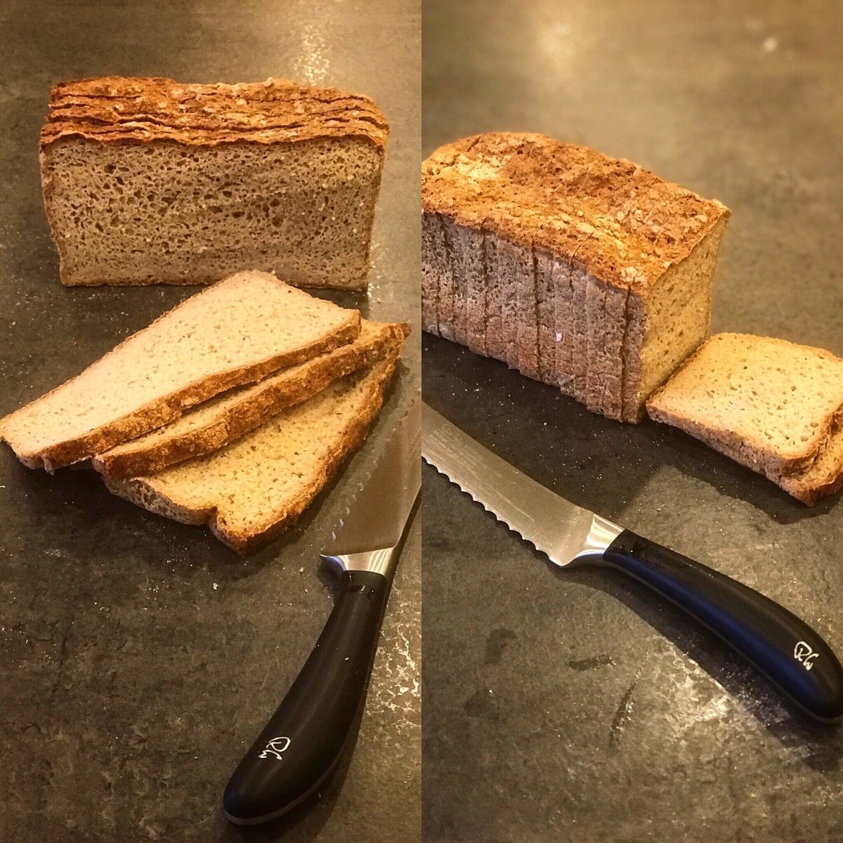 Slicing our bread - The bakery by Knife & Fork
