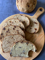 Gluten free cinnamon & date loaf