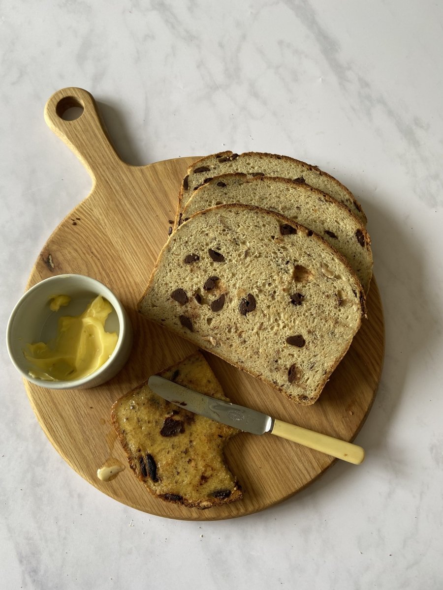Chocolate & toasted hazelnut bread The bakery by Knife & Fork The