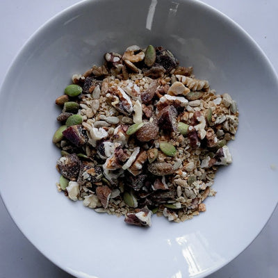 Date & walnut granola - The bakery by Knife & Fork