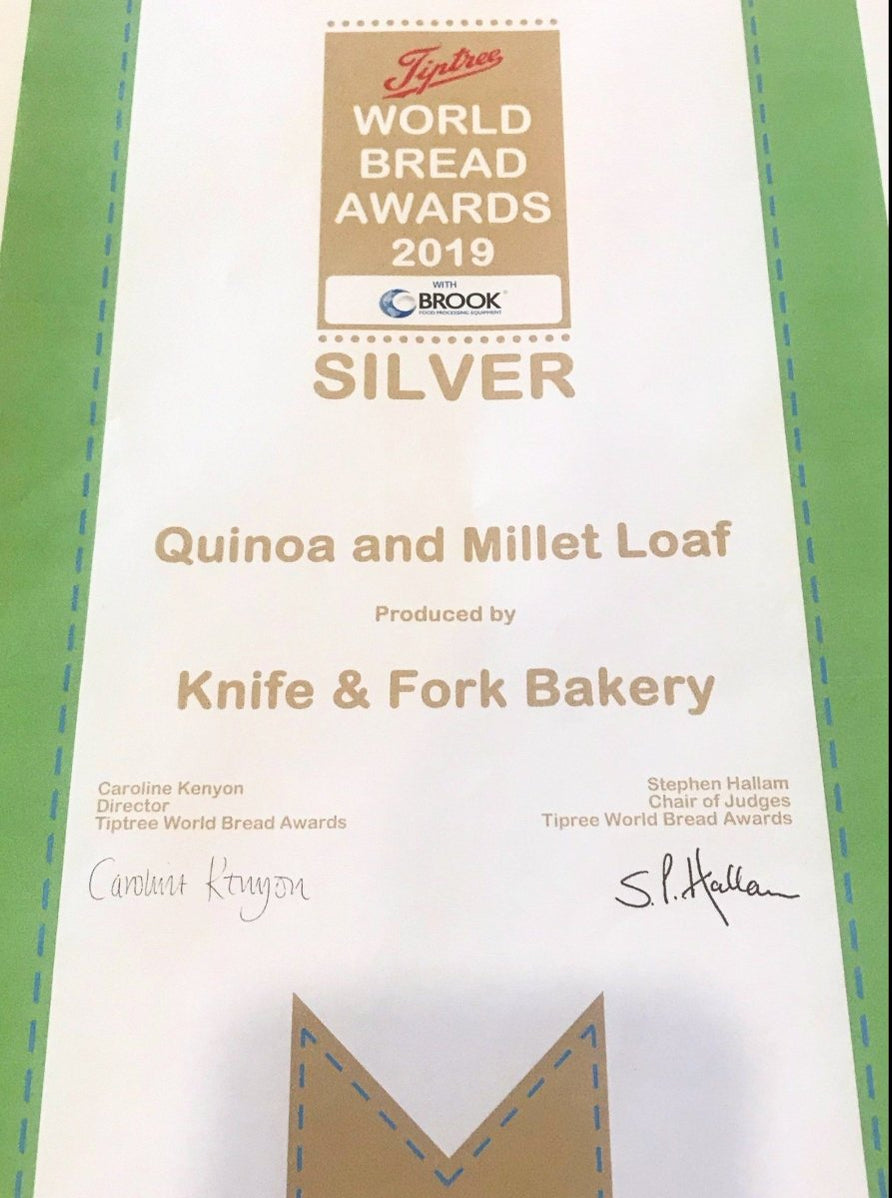 Quinoa & millet light sandwich loaf The bakery by Knife & Fork The