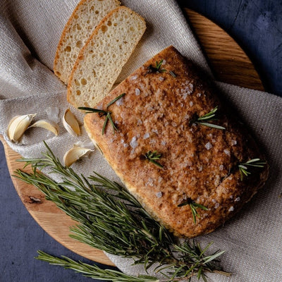 Rosemary focaccia - The bakery by Knife & Fork