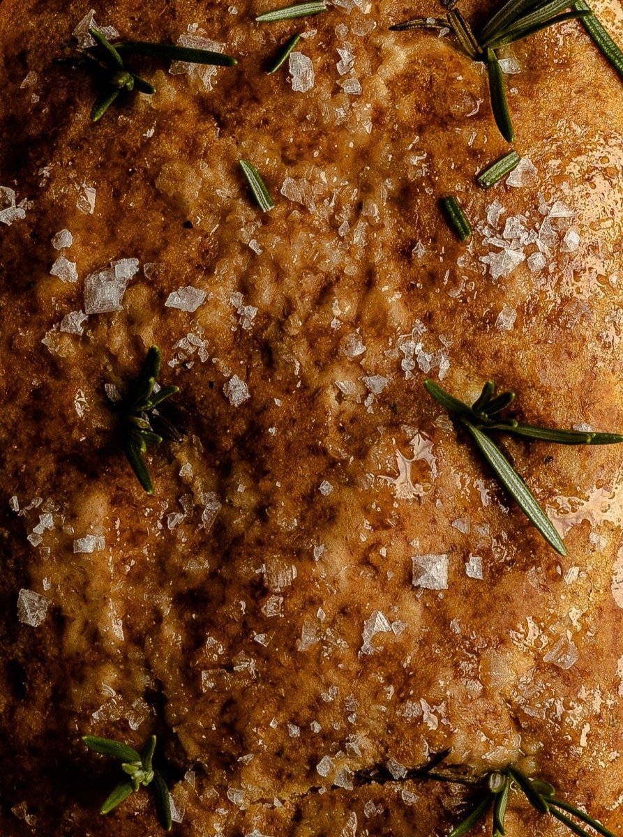 Rosemary focaccia - The bakery by Knife & Fork