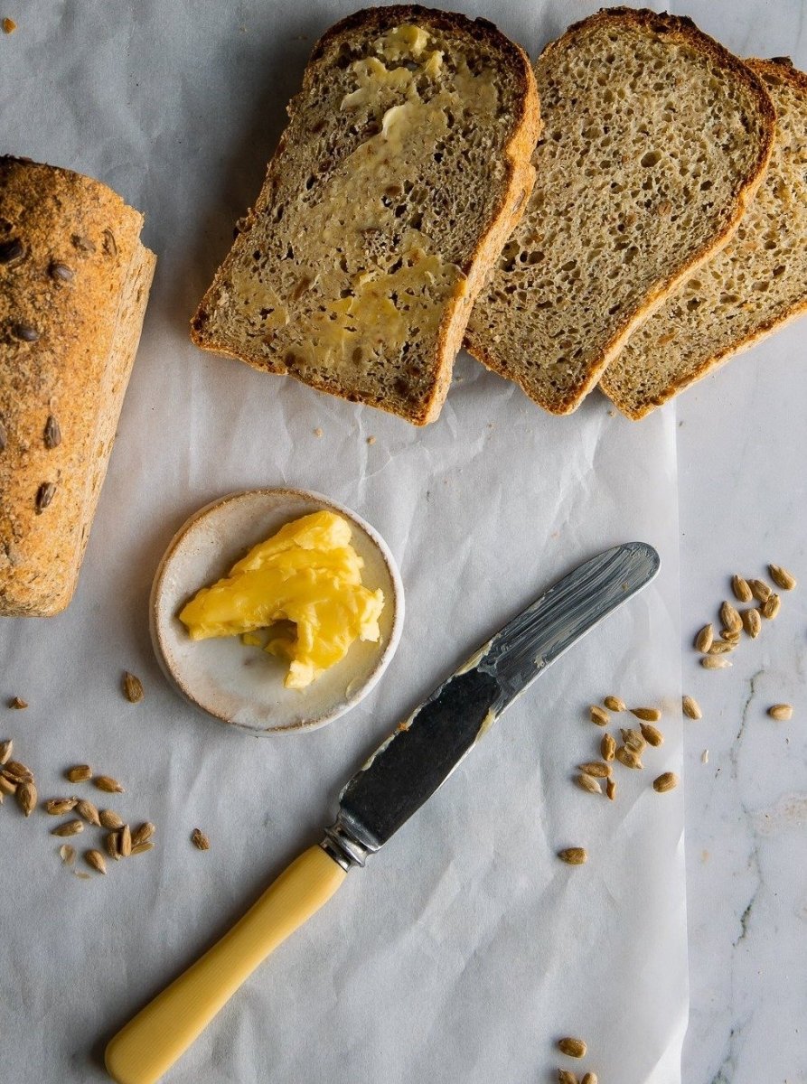 Seedy Farmhouse Sandwich Loaf The bakery by Knife & Fork The bakery